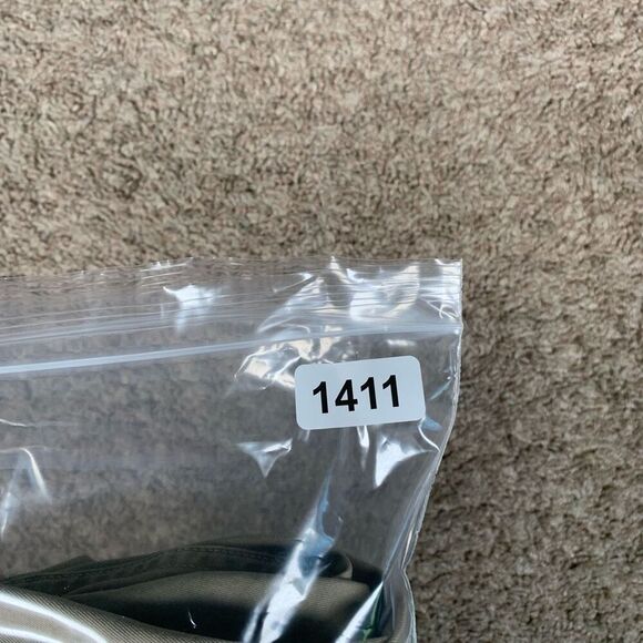 Tailor Vintage Mens Straight Fit Cotton Khakis Pants Washed Chino Size 34/30 - Picture 9 of 9